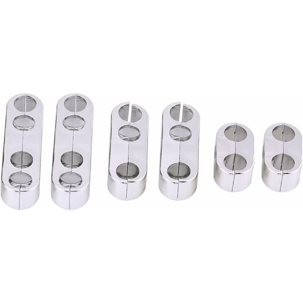 7mm/8mm Spark Plug Wire Separator Kit Engine Spark Plug Wire Holder (Silver)