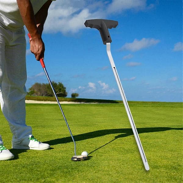 Værktøj til fjernelse af golfgreb, V-rille Golfgrebfjerner Afstandsværktøj, Golftilbehør Grebfjerner Greb [DB]
