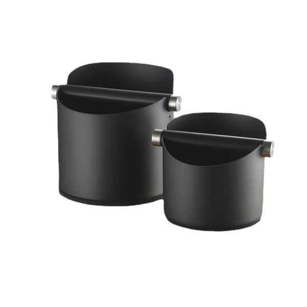 Espresso kaffegrumsbeholder rustfritt stål kaffegrumsbeholder ro