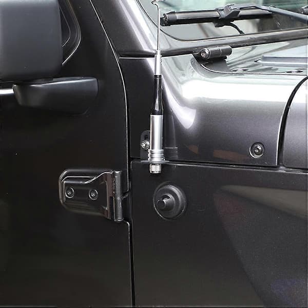 Antenna Mount Driver Side CB Antenna Bracket Radio Mount CB Holder For Wrangler Jk Jl 2007