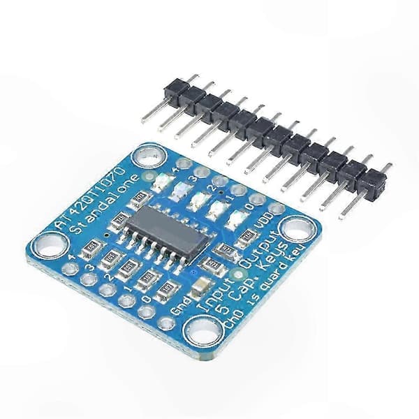 5-knaps kapacitiv berøringssensormodul DIY elektronisk indikator til flere kapacitive sensorapplikationer