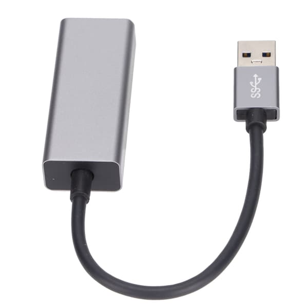 USB 3.0 Ethernet-adapter Aluminium Kablet Gigabit Ethernet Nettverksadapter Kompatibel med Switch Notebook PC