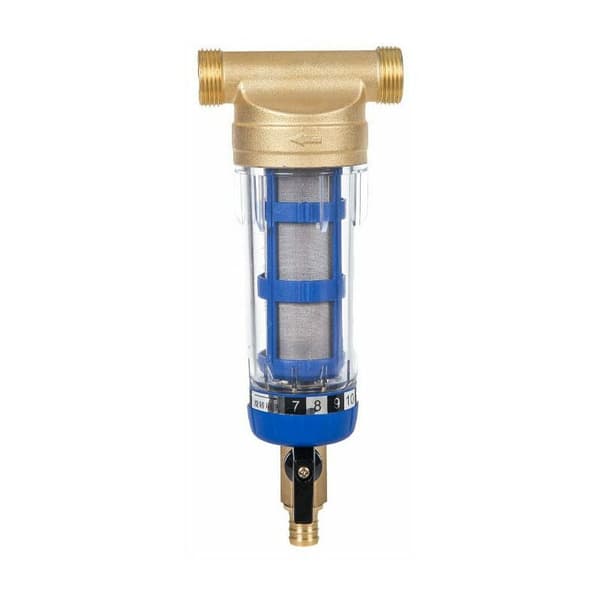 Filter under diskho, återanvändbart vattenfilter, sedimentvattenfilter, vattenfilter, hantråd, sedimentfilter för brunnsvattenslang (1/2 tums hantråd)
