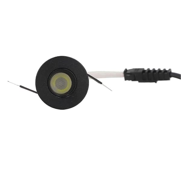 LED Innfelt Spotlight Mini Under Skaplampe Downlights med LED-driver AC85-265V Varmhvit 3000K