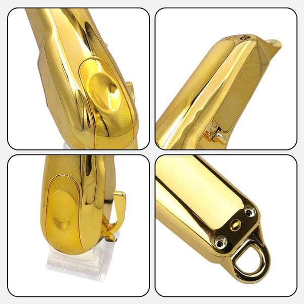 Wahl Magic Clipper Trådløst Hus - Transparent Gull, DIY, Frisørtilbehør KLB