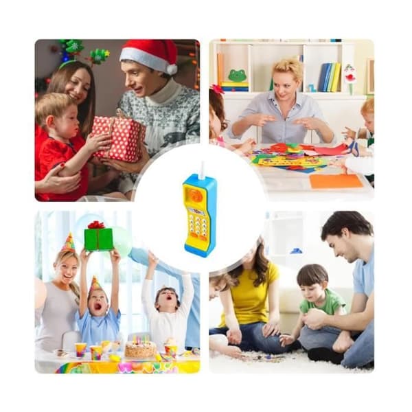 Toy Phone - Unspecified - Interactive - Musical - Retro Design - Ages 3 and Up [YJD]
