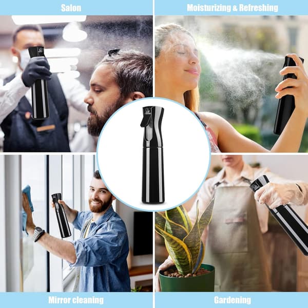 300 ml Hårsprayflaske - Genanvendelig Tom Hårmistsprayflaske U