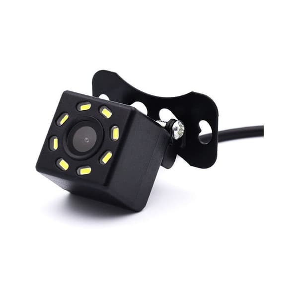 HD CCD 8 LED Backkamera 170° Mörkerseende Mini Backkamera 12V DC (Fram eller Bak)