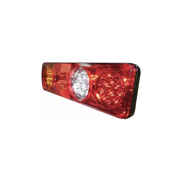 Car Taillight 2 Pcs 12V 36 LED Tail Light 6 Functions Trailer Caravan Truck Rear Lamp