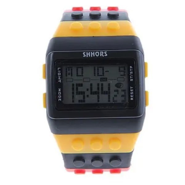 Muotimerkki SHHORS Kellot Naiset Kellot Muoti Muovi Led Digitaaliset kellot Rainbow Watch Elektroninen rannekello reloj mujer Type 2