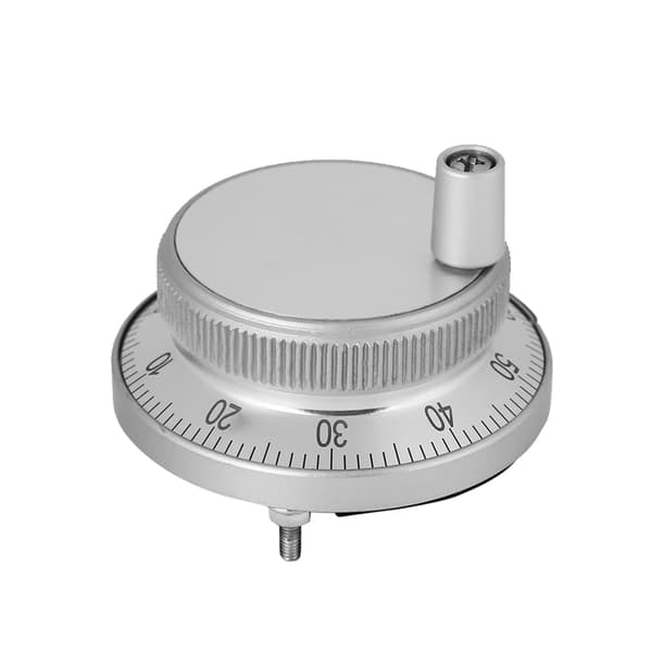 5V 60MM Håndhjul Pulsencoder Fræser Manuel Kontrol Til CNC-system (Hvid)