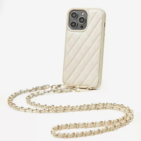 Taskekæde Rem Dobbeltspænde Rustfri Erstatningsaksel Crossbody Håndtaske Telefon Snor Kæde