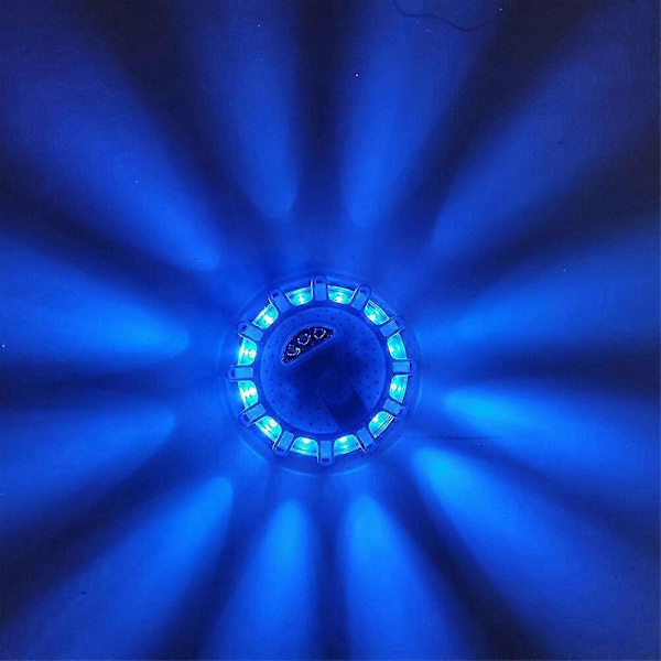 Magneettiset LED-varoitustulet autoon, tiesoihtuja, yövaroitustulet oranssi Orange