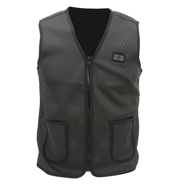 Electric Heated Jacket 7 Zones Heating Polyester Constant Temperature Smart Heated Vest for Winter Cycling L
