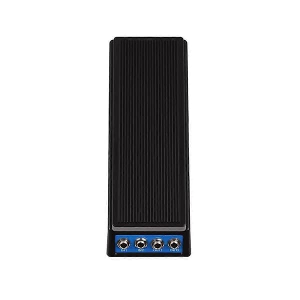 Professionell gitarrvolympedal Volym/Klassisk Wah-ljud Mono/Dubbelkanal 6,35 mm ingång/utgång Gitarr