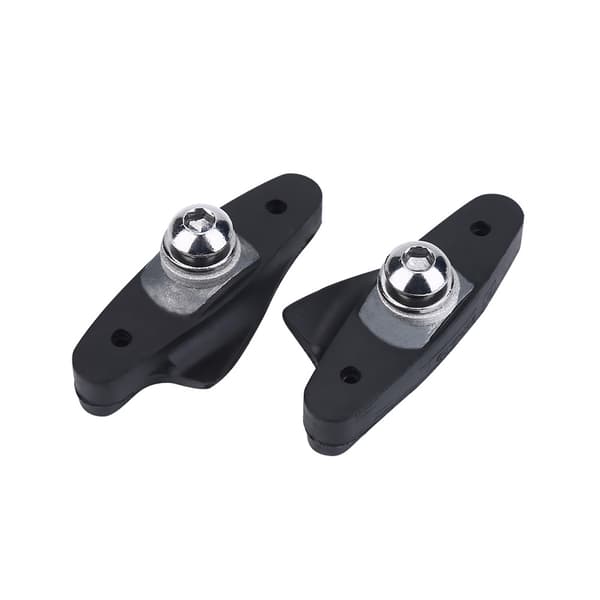 1 Pair Durable Rubber Brake Pads for Road Bikes with Fixed Gear Bicycle Accessories
