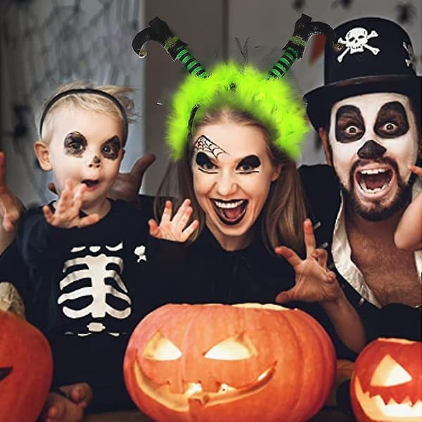 Halloween-pandebånd, festartikler, kostumer til arbejde, én størrelse passer de fleste
