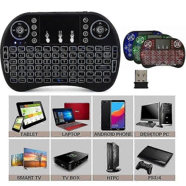Wireless Mouse Wireless Keyboard I8 Backlit Touchpad Projector 2.4GHz Remote Control Keyboard