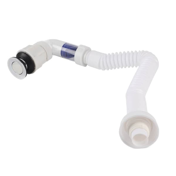 Odorless Extendable Flexible Universal Sink Drain Pipe Washbasin S-Trap Drain Hose