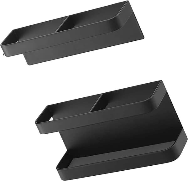 Sort - 21 x 10 x 7,5 cm - Høj kvalitet - Holdbar - Praktisk