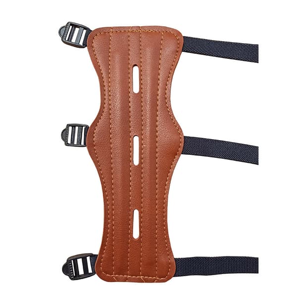 Justerbart Armskydd Bågskydd Armskydd Justerbart Armskydd för Utomhus Recurve Recurve Compound Båge Svart