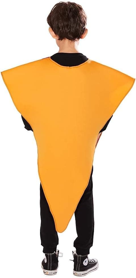 Barn Pizza Bit Halloween Kostym, Rolig Mat Kostym för Barn, Cosplay