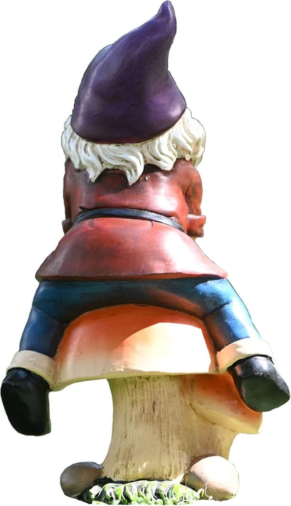 Rolig Havetomte Statue Figurer Udendørs Gnome Statue Dekoration DXGHC