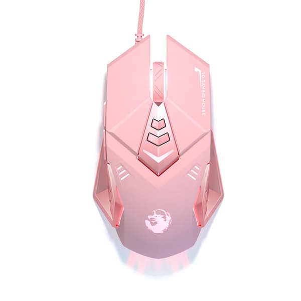 2.4G S6 Rose Wireless Silent Gaming Mouse - Optical USB Wired Mouse