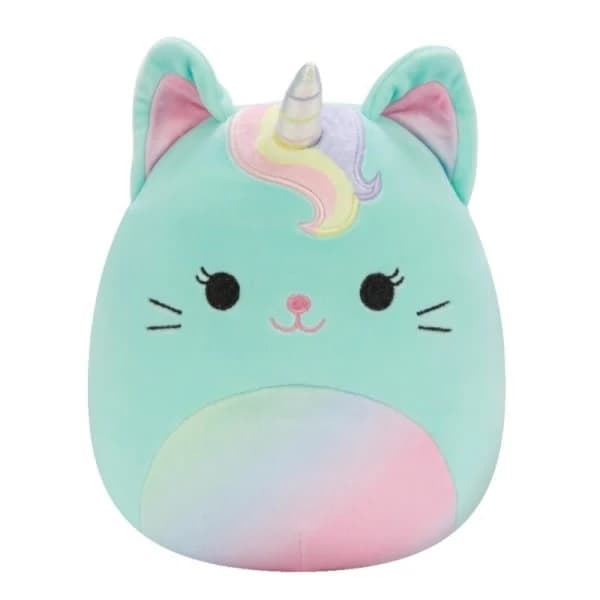 Squishmallows Nicole Yksisarviskissa Pehmolelu - 19 cm Monivärinen
