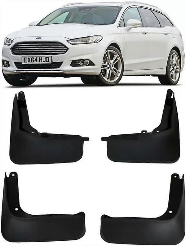 4 stk. sprutskjermer foran og bak for 2014-2023 Ford Mondeo V stasjonsvogn-FX-