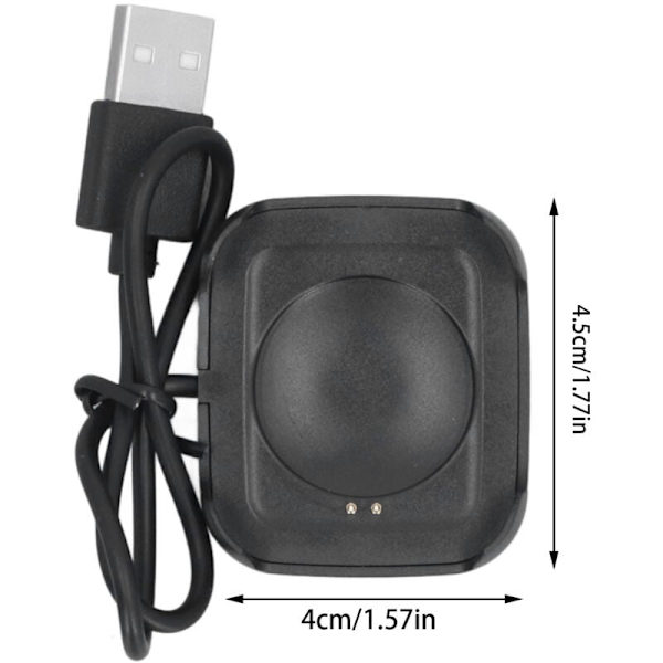 Smartwatch Charging Dock, USB Charging Cable, Portable Replacement Accessory for Smartwatches 22mm 19mm