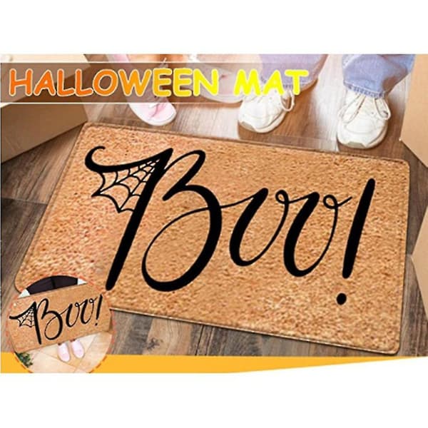 2 kpl Halloween-ovimatto - ovimatto, kylpyhuoneen ja keittiön sisustus
