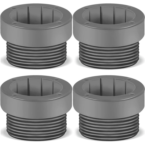 Threaded Pool Umbrella Stabilizer Adapters 4-pack 1.75 \"
