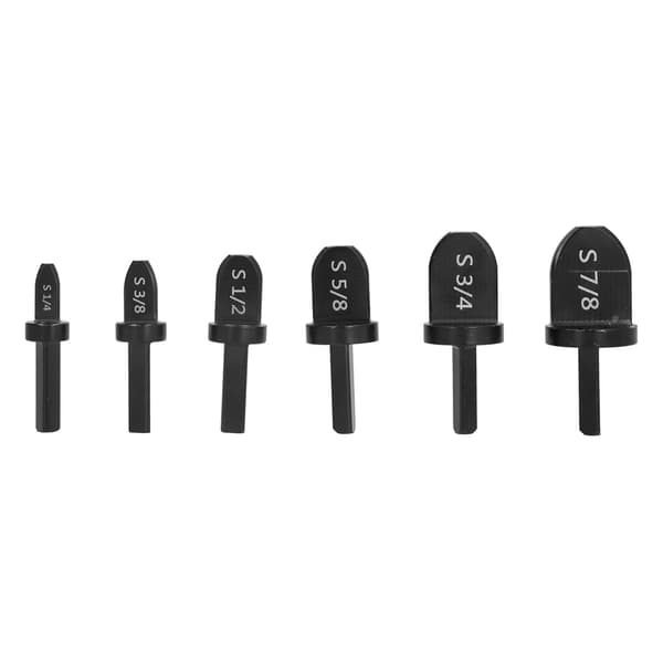 6 stk. Swagging Tool Borr Stål Klimaanleggsrør Flaring Pipe Expander Sett Kit