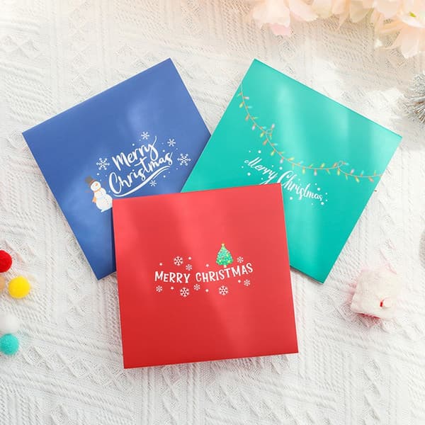 3D Christmas Tree Card, Creative Christmas Gift, Christmas Tree Card