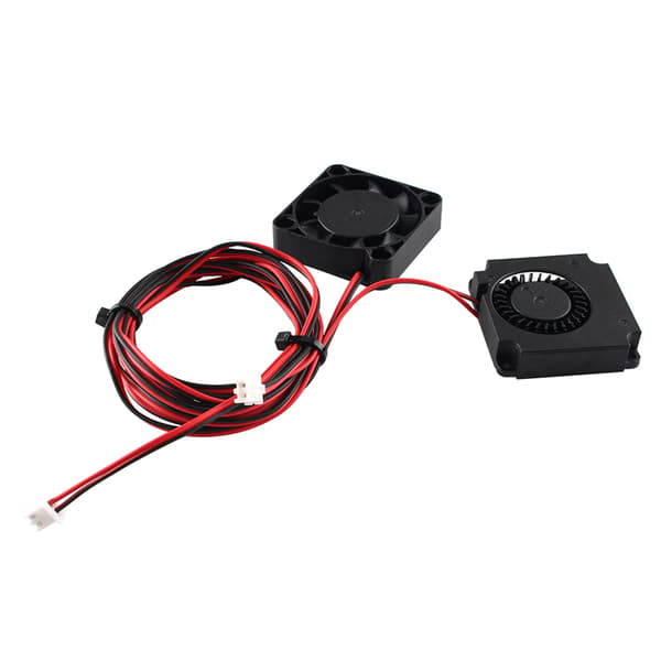 DC 24V ekstruder Hot End-blæser og turboblæser kompatibel med Creality Ender 3/Ender 3 Pro 3D-printer