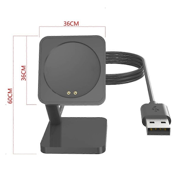Magnetisk ladeadapter for Oneplus Holder Ladekabel Smartklokke Dokkingstasjon [db]