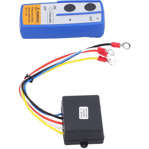 12V Elektrisk Vinsj Trådløst Fjernkontrollsystem Sender Mottaker Kit for Lastebil ATV SUV