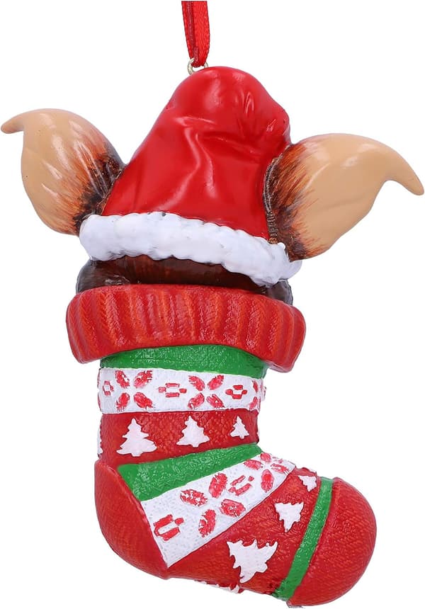Hængende Festlig Dekorativ Ornament til Jul, Rød, 12cm