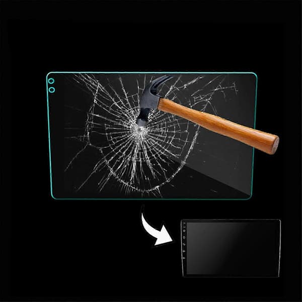 Bilnavigasjonsskjermbeskytter 9 tommer Antirefleks Antifingeravtrykk
