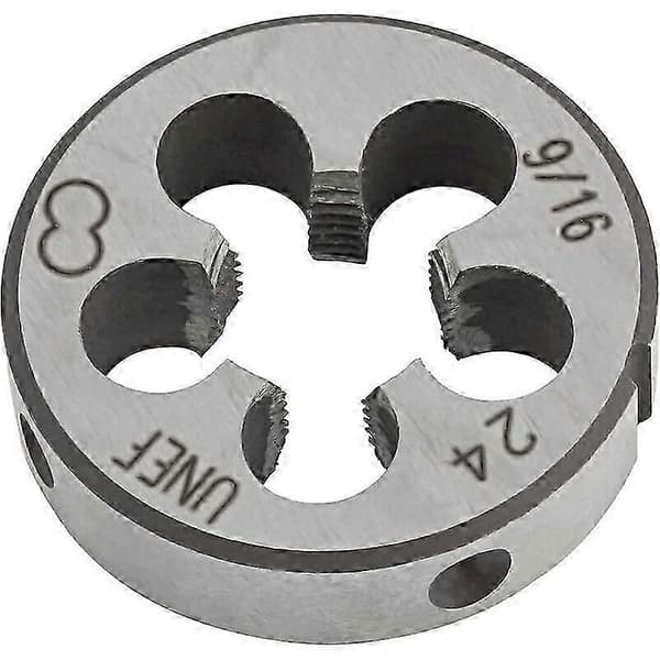 UNEF HSS 9/16-24 Die and Tap Set - UNEF 9/16-24 Machine Thread and Round Right Hand Thread