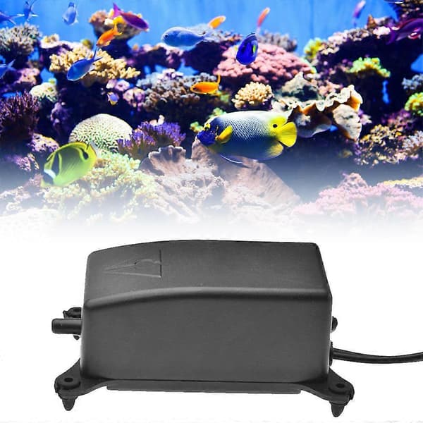 Akvarium Ilt Luftpumpe Øget Oxygenator Til Akvarium Ultrastille Luftkompressor Belufter Bærbart Akvarietilbehør