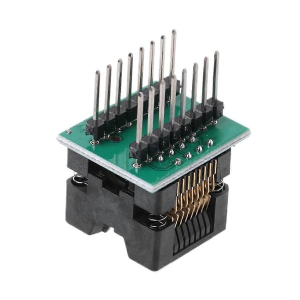 SOP16 TIL DIP16 IC-sokkel SOP16 til DIP16 Programmeringsadapter 150mil Brennesete