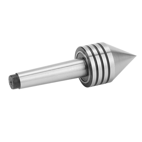 Live Center Rotating Center HSS High Precision, Durable 60 Degree MT2 Lathe Live Center Accessory for CNC