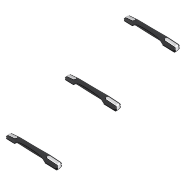 1/2/3 Matkalaukun Kotelon Kahva 22,7 cm Hihna Kantokahva Musta 23,7 cm Black 23.7cm 3Set