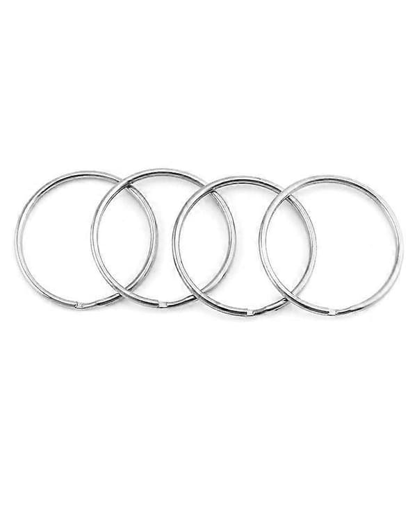 Nøkkelring, sett med 20, 5 cm stor åpen nøkkelring
