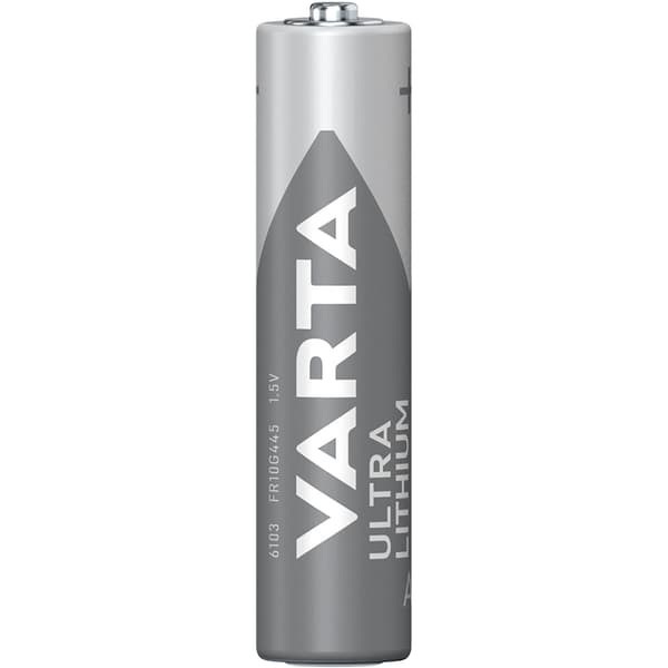 Ultra Lithium AAA / LR03 Batteri 4-pak Silver