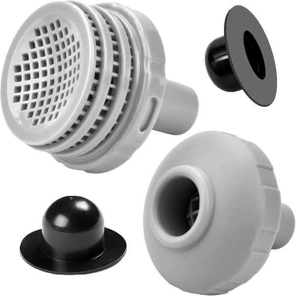 Water Inlet and Outlet Replacement Parts for Above Ground Pool, Kit
