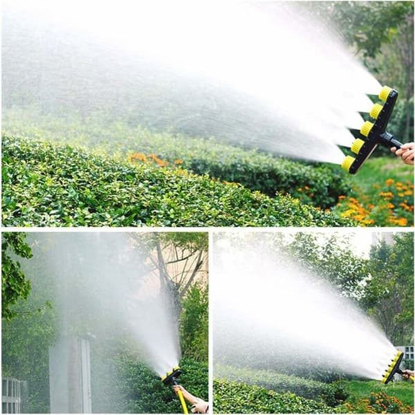 Agricultural Sprayer Garden Irrigation Nozzle Shower Atomization Irrigation Tool Adjustable Water Volume Size (5 Heads)