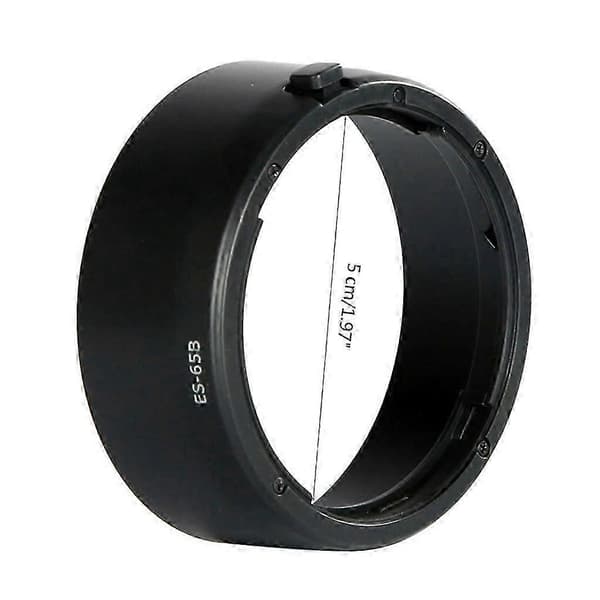 ES65B ES-65B Solblender for RF50mm f/1.8 STM på EOS-R6 R5 RP- R Linsedeksel